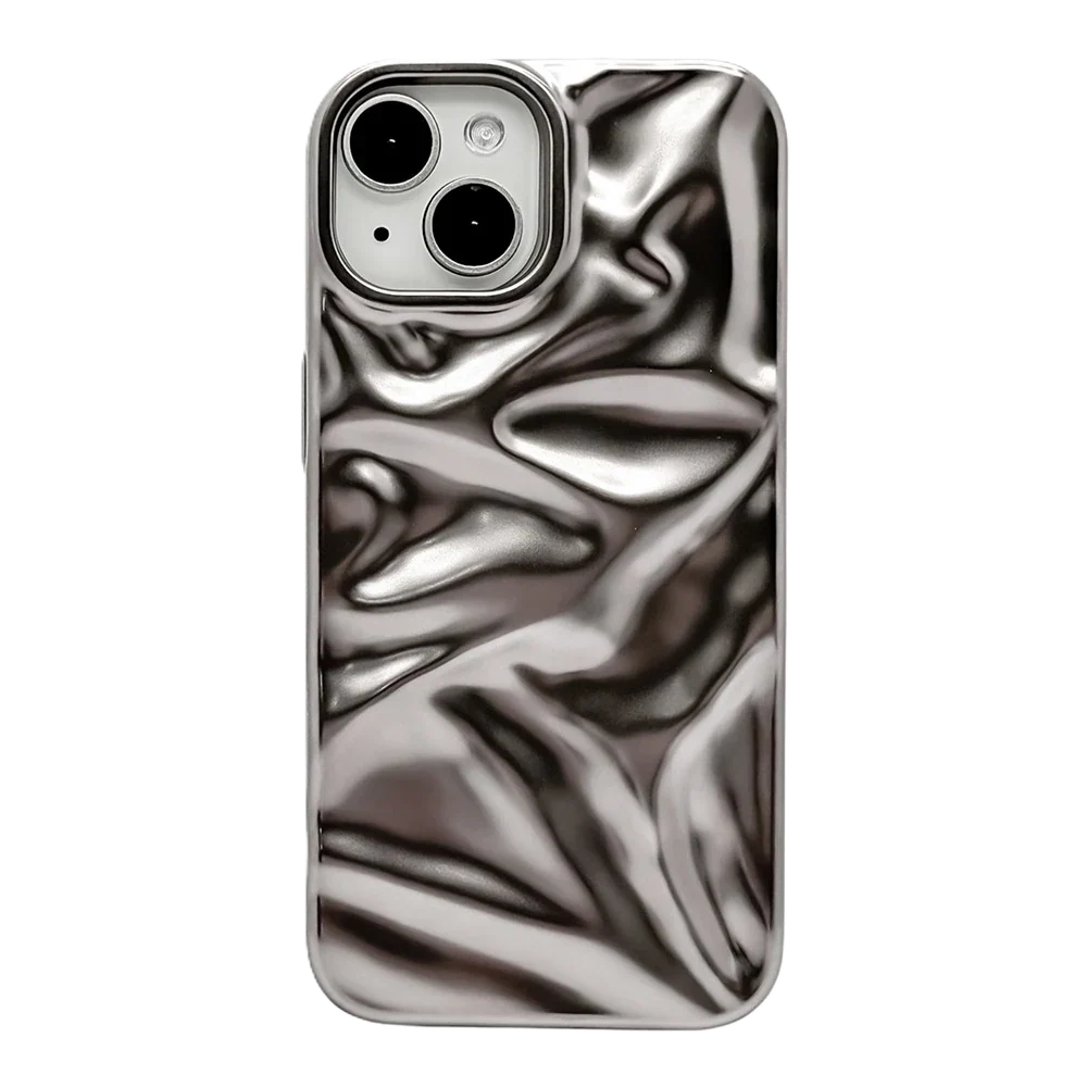 Aesthetic Wavy iPhone 11 Case - Front View