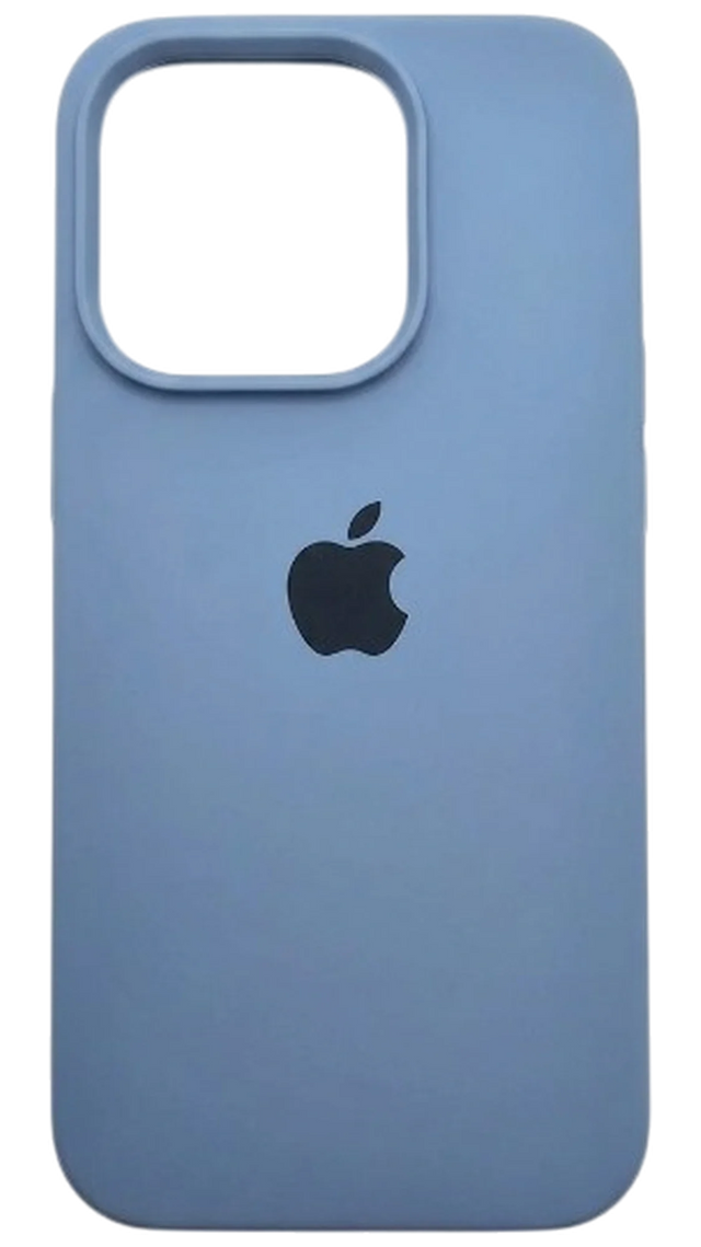 Shockproof Silicone iPhone 15 Pro Case - Front View