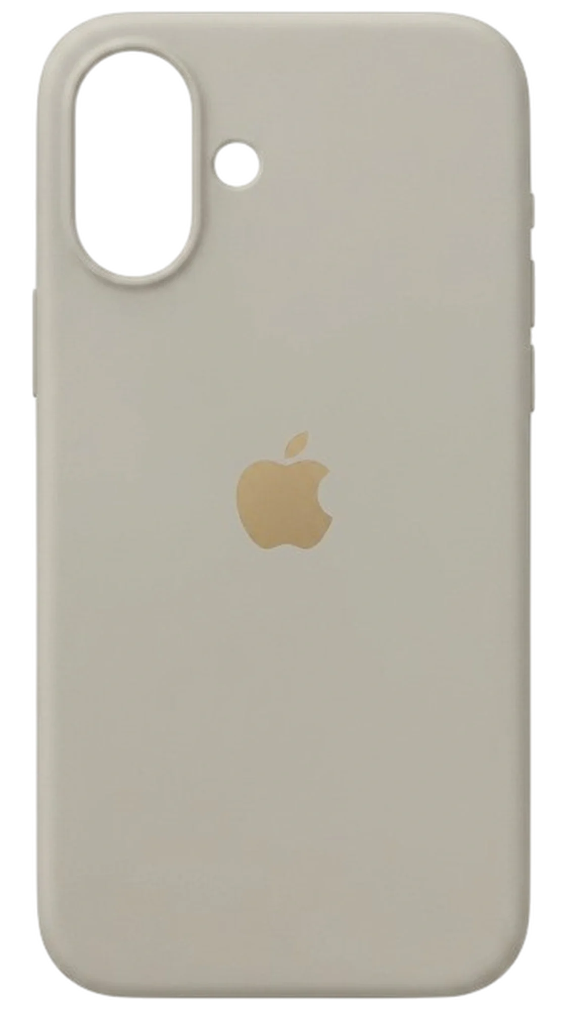 Shockproof Silicone iPhone 16 Case - Front View