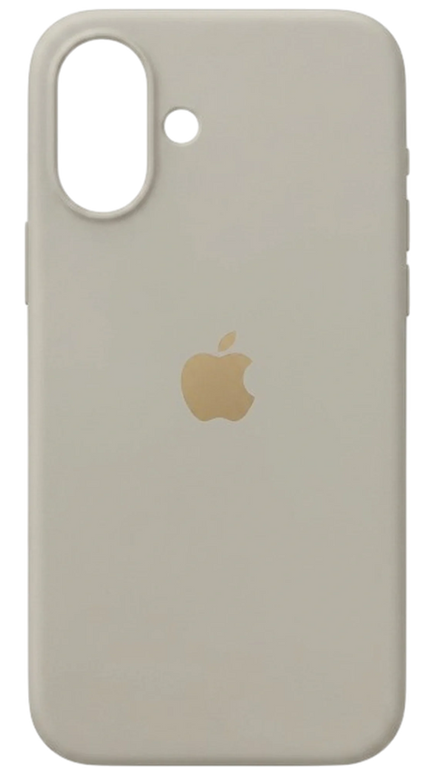 Shockproof Silicone iPhone 16 Case - Front View