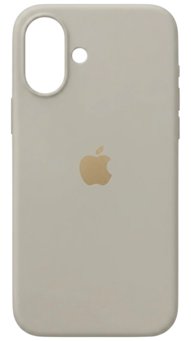 Shockproof Silicone iPhone 16 Case - Front View
