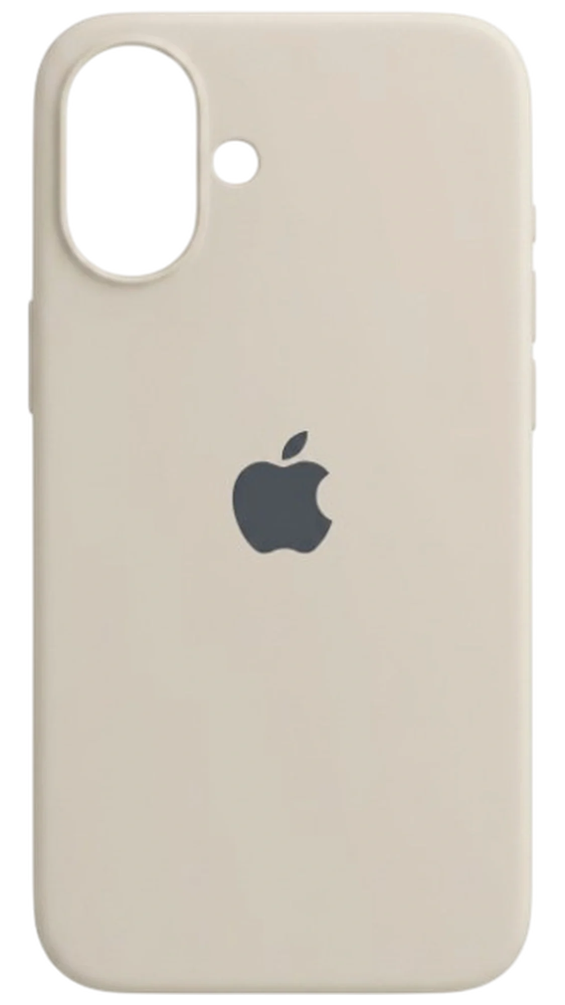 Shockproof Silicone iPhone 16 Plus Case - Front View