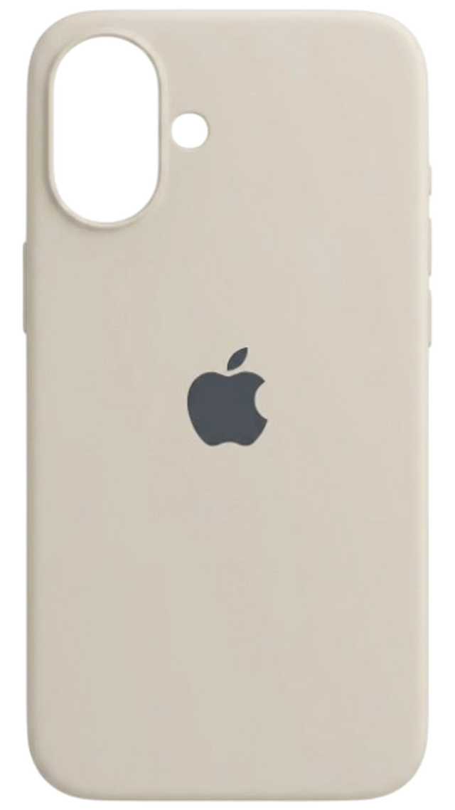 Shockproof Silicone iPhone 16 Plus Case - Front View