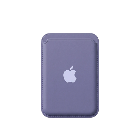 Premium Silicone MagSafe Wallet - Purple